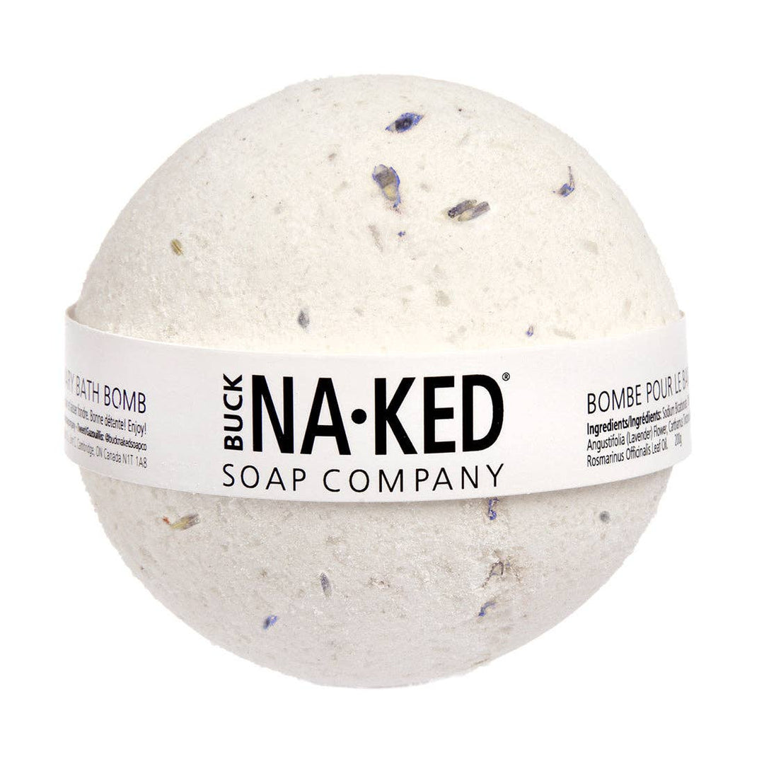 Lavender + Rosemary Bath Bomb