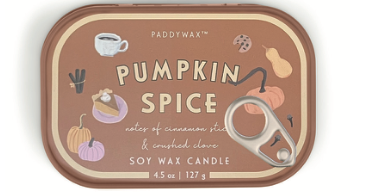 Pumpkin Spice Candle Tin
