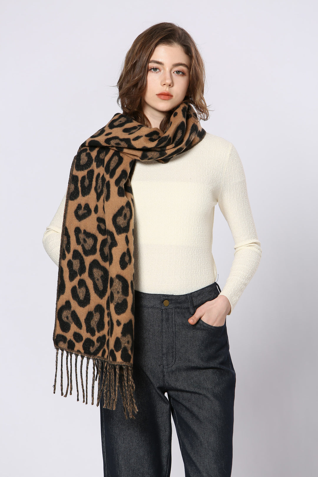 Leopard Scarf