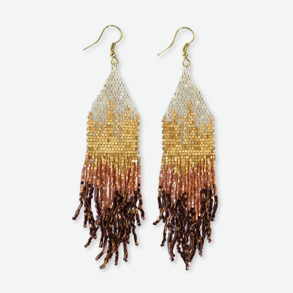 Claire Ombre Fringe Earring