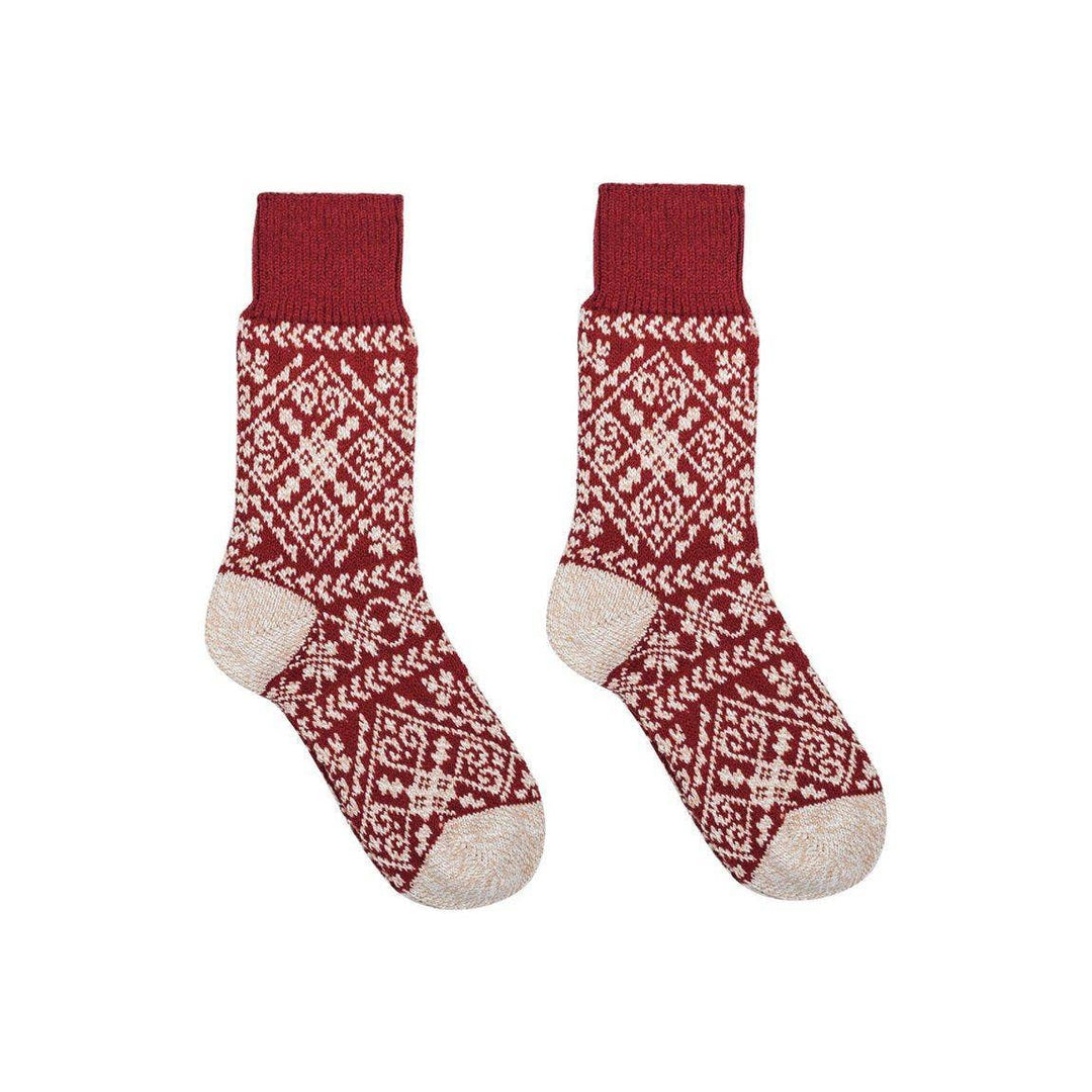 Nordic Socks Soft COZY™  Warm - Zelta/ Crimson
