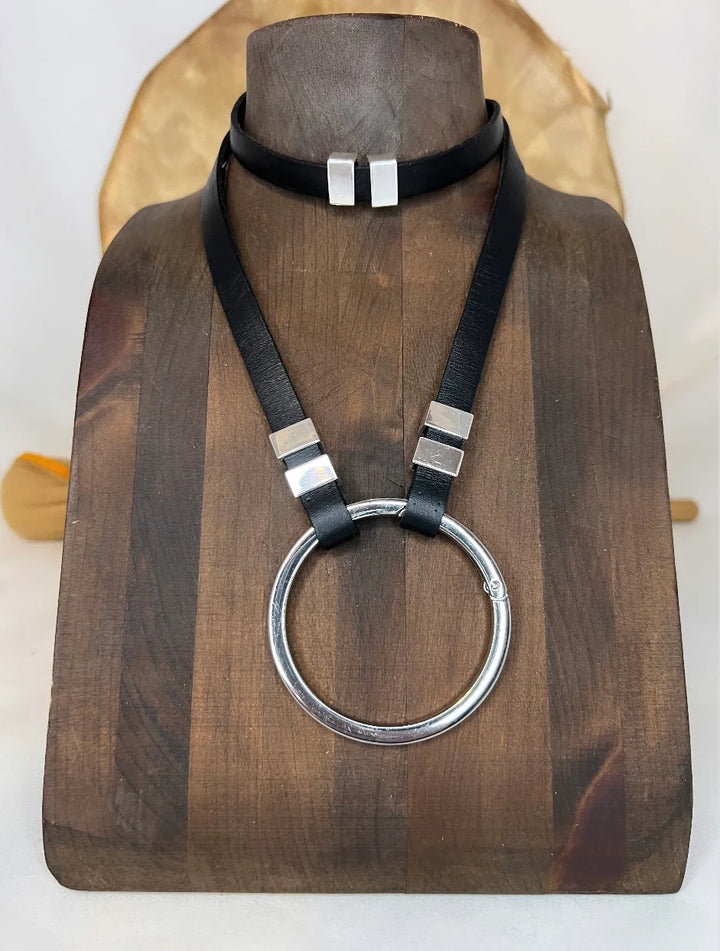 Avril LUXE Leather Strand Wear Necklace