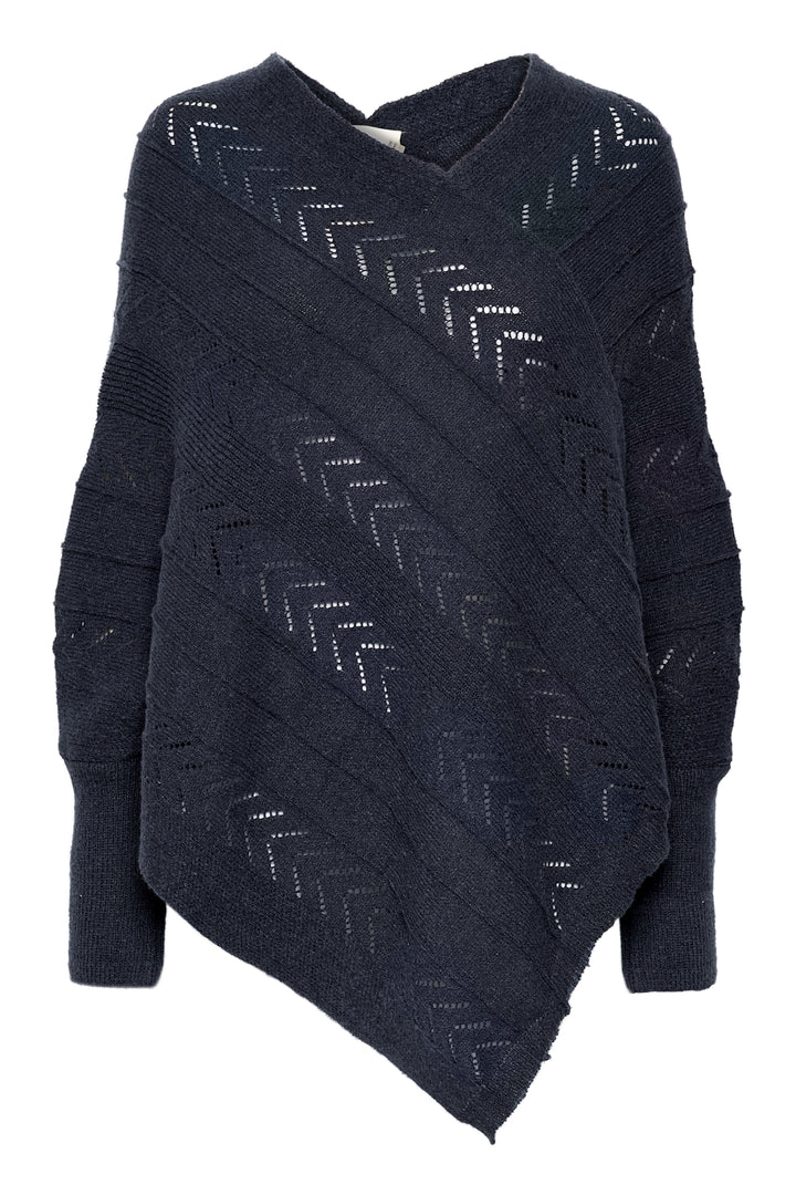 Holiday Knit Poncho