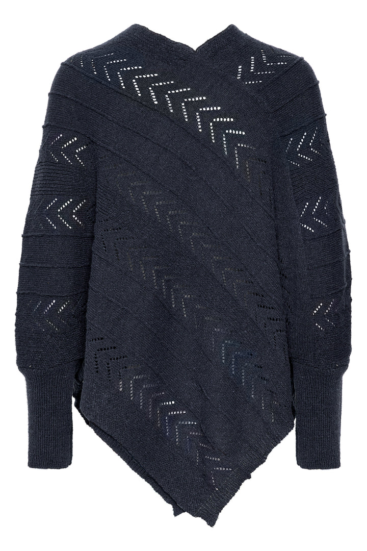 Holiday Knit Poncho