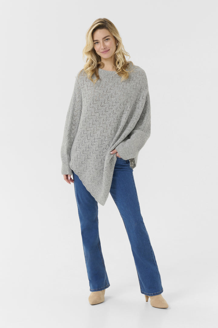 Holiday Knit Poncho