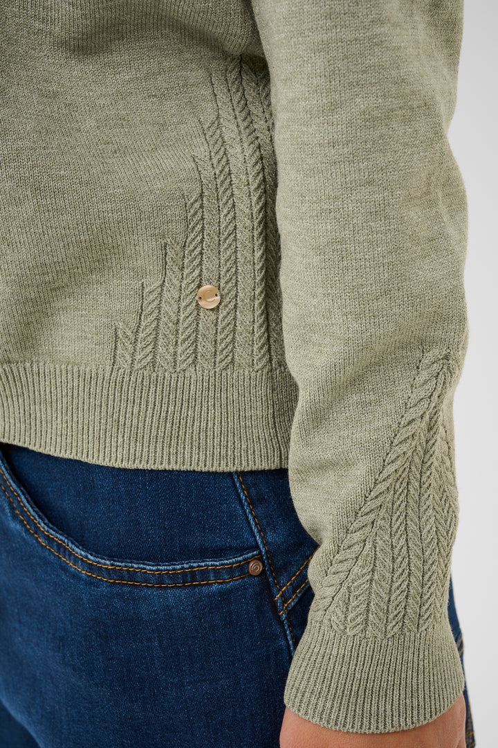 Dela V-Neck Knit Pullover