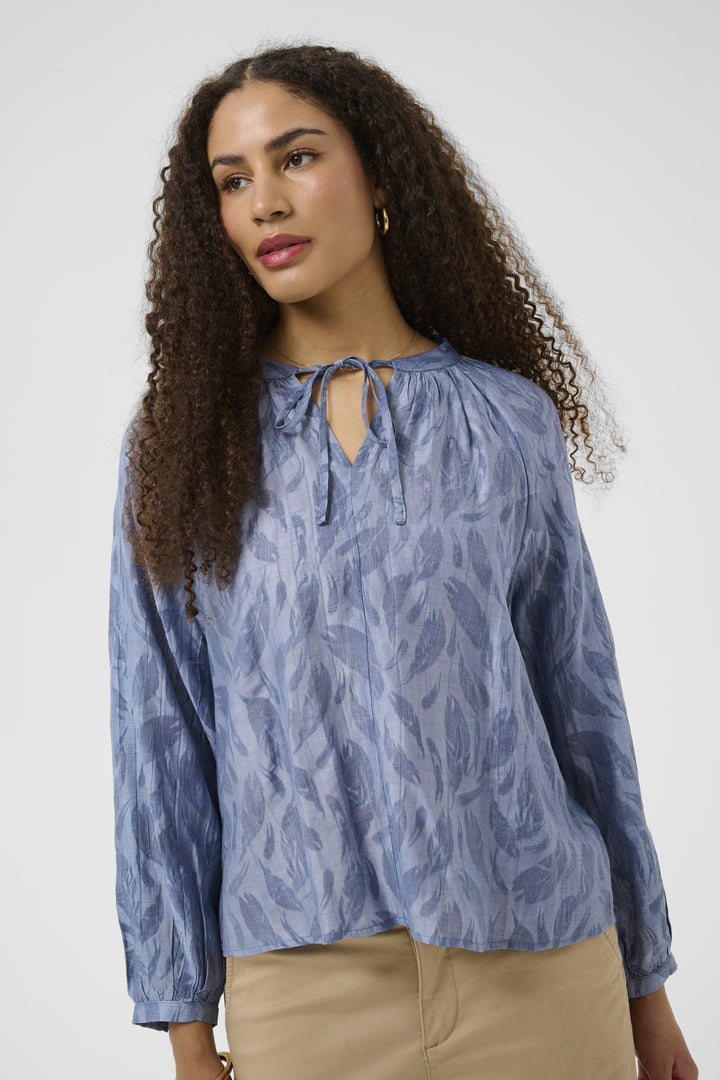 Loui Blue Blouse