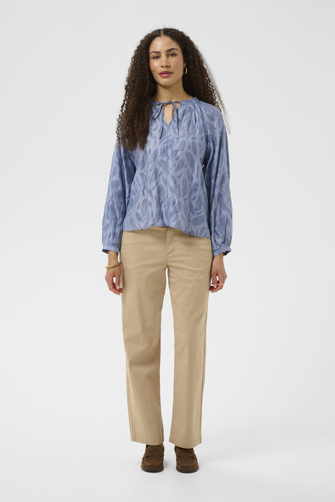Loui Blue Blouse