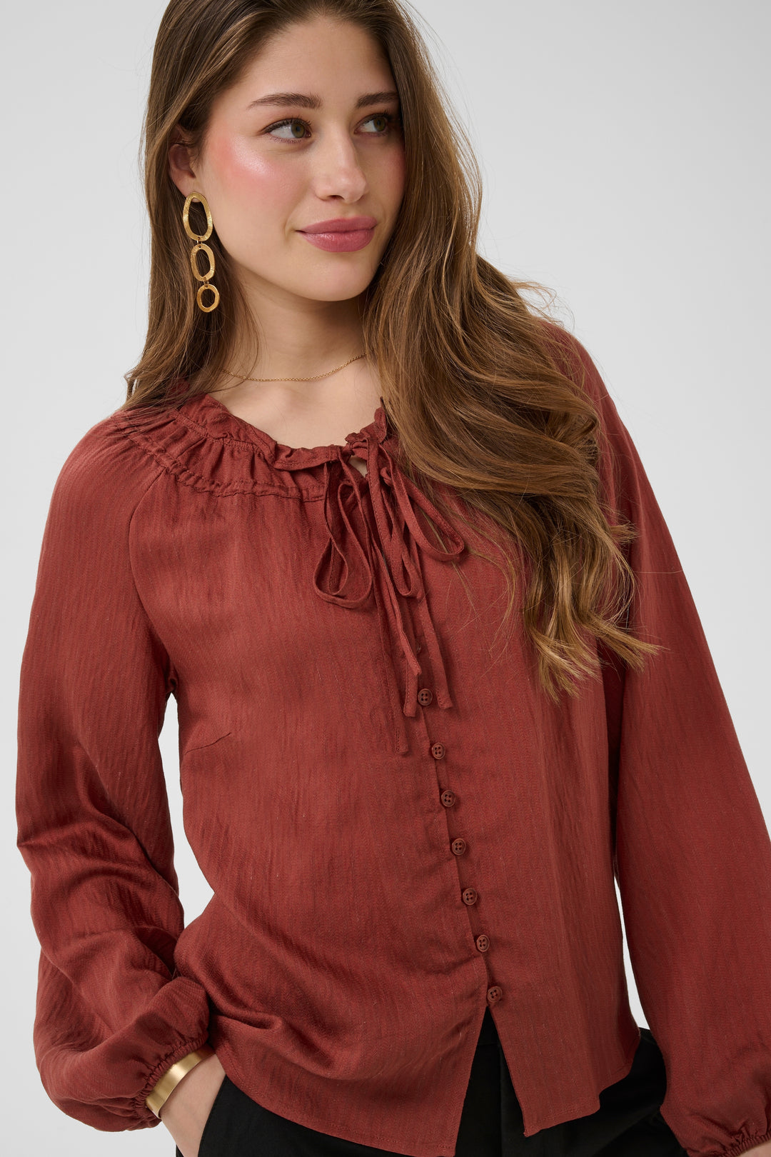 Gonia Brandy Blouse