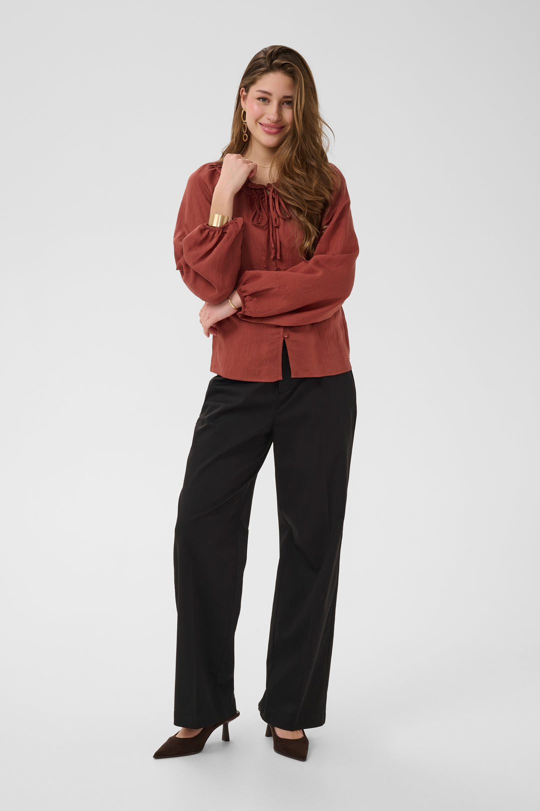 Gonia Brandy Blouse