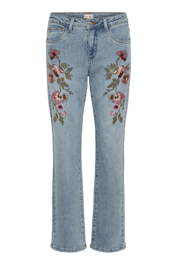 Penelopa Floral Embroidered Jeans