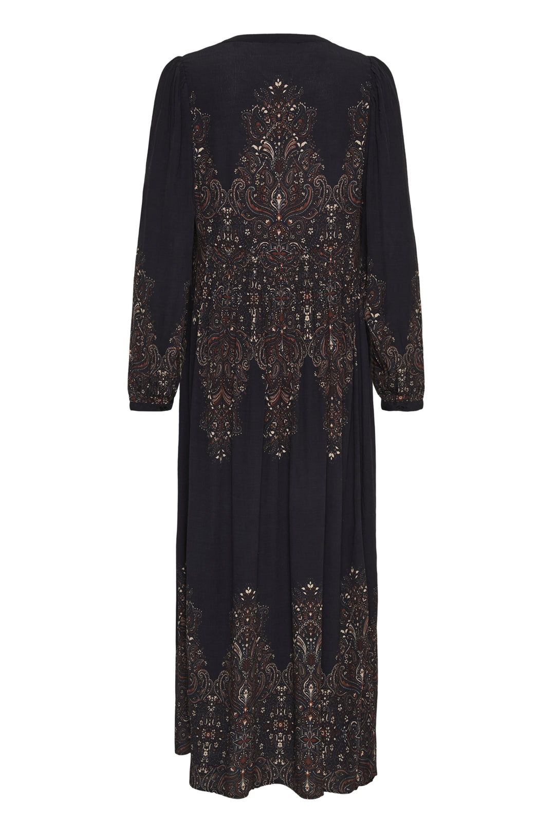 Cream Josia maxi dress featuring flowing fabric, fitted waist, and elegant design, perfect for formal or casual occasions.