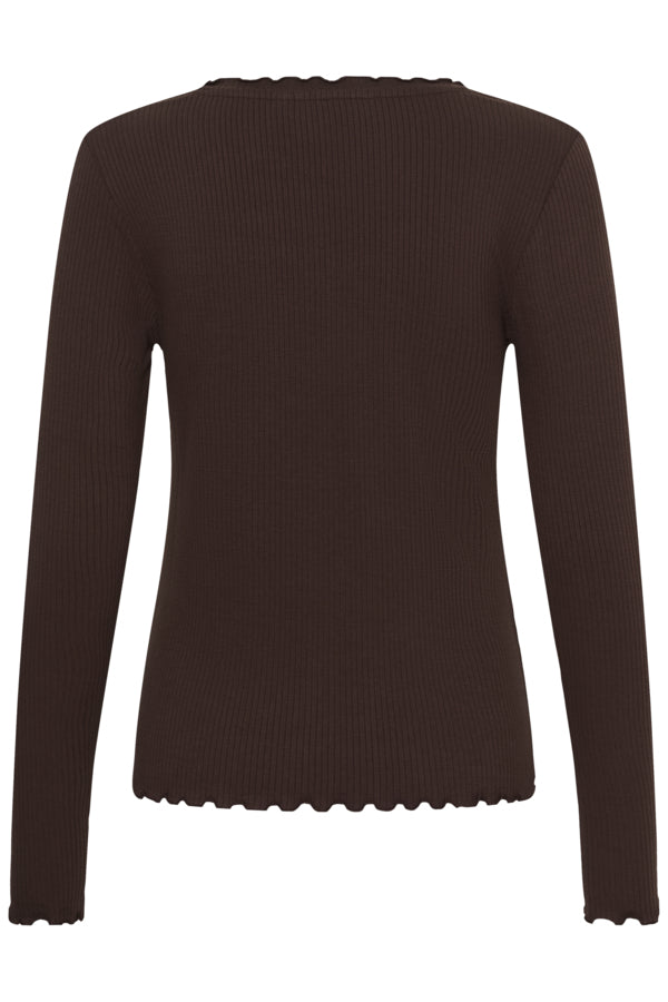 Ribba Long Sleeve V-Neck Tee