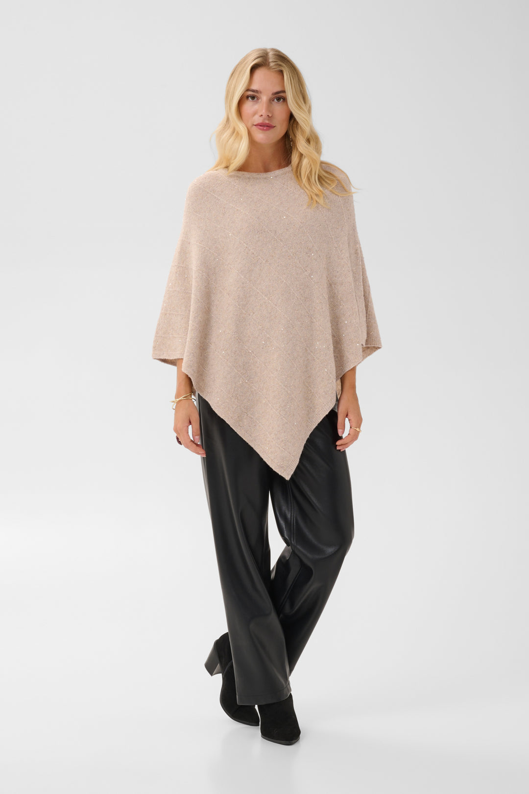 Jone Knit Poncho