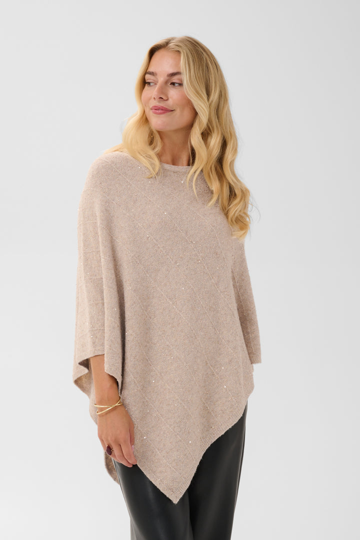 Jone Knit Poncho