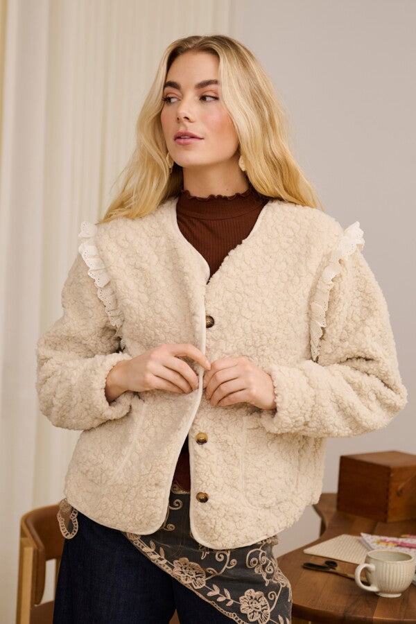 Rana Lace Teddy Jacket