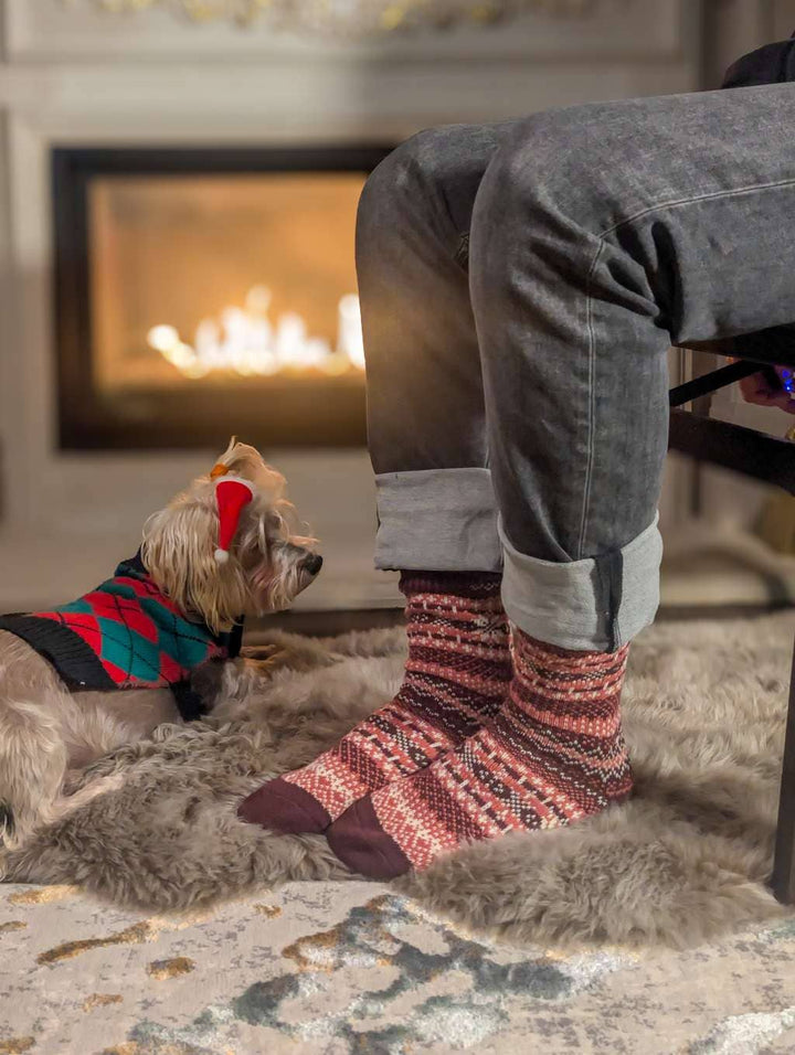 Nordic Socks Soft COZY™  Warm- Rosa/ Plum
