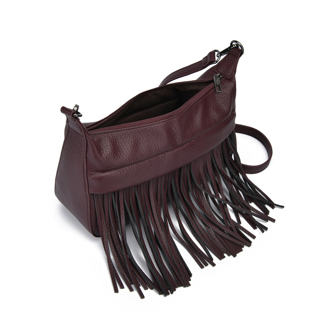 Oui Fringe Crossbody Bag