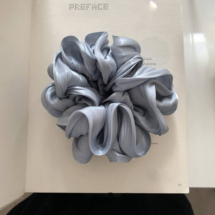 How Romantic Satin Hair Scrunchie