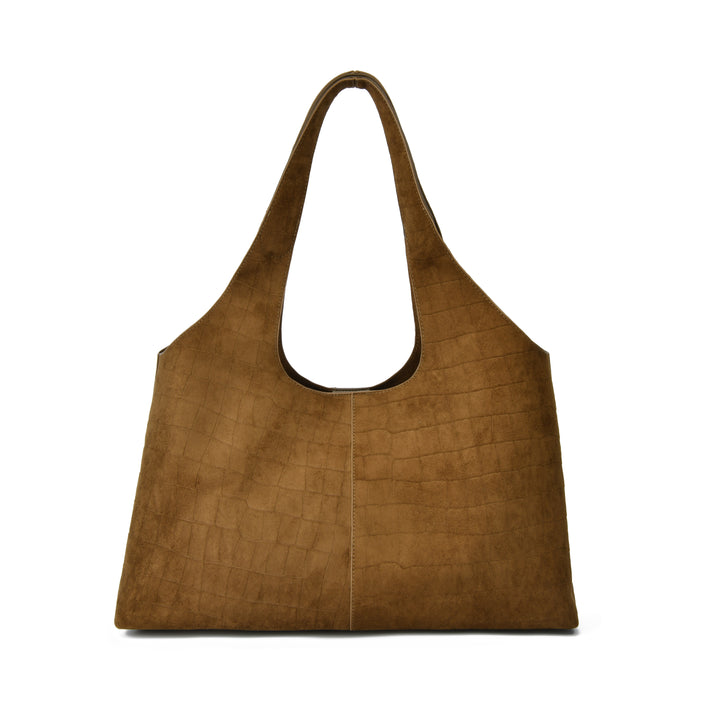 Mioya Croco Suede Hobbo Bag