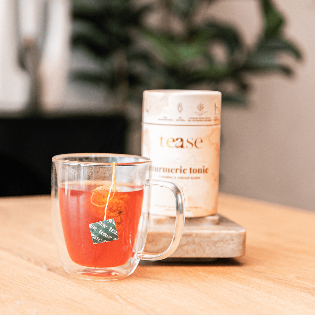 Turmeric Tonic-  Ginger Adaptogen + Superfood Tea Blend
