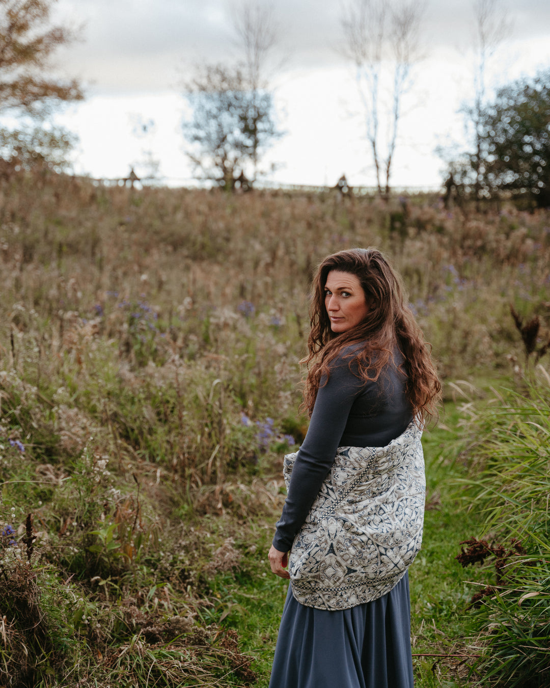 Gentle Fawn Wren Top in Palomino color, featuring a stylish, casual blouse with long sleeves and a relaxed fit.