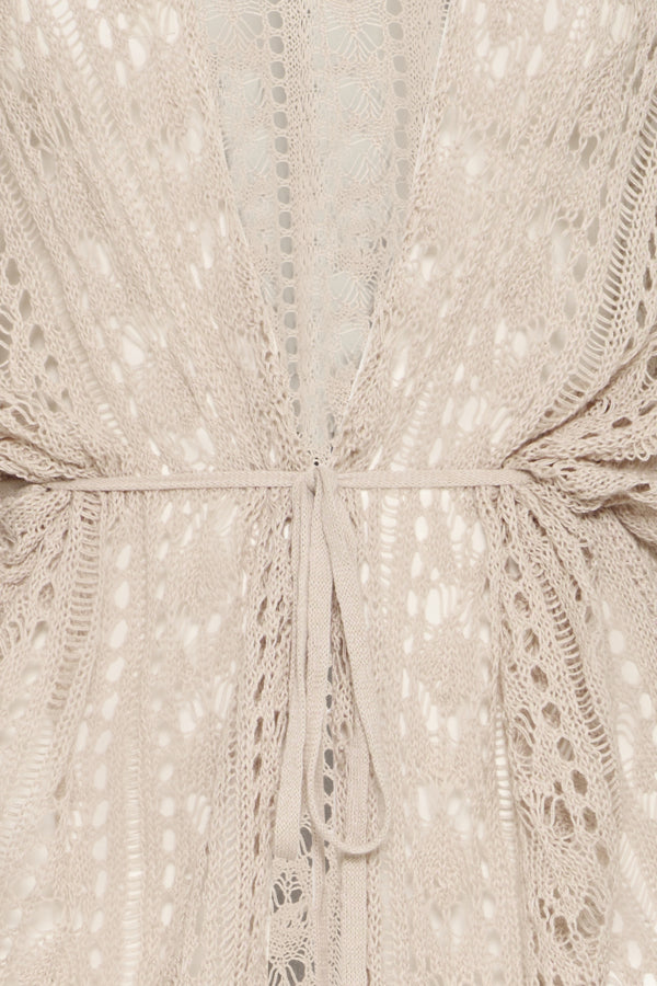 Fransa Fiona knit coverup cardigan featuring a lightweight, textured design ideal for layering and casual wear.
