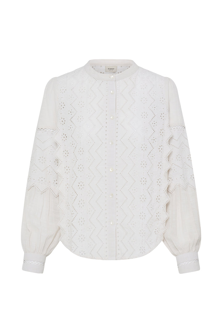 Bessy Embroidered Cotton Blouse