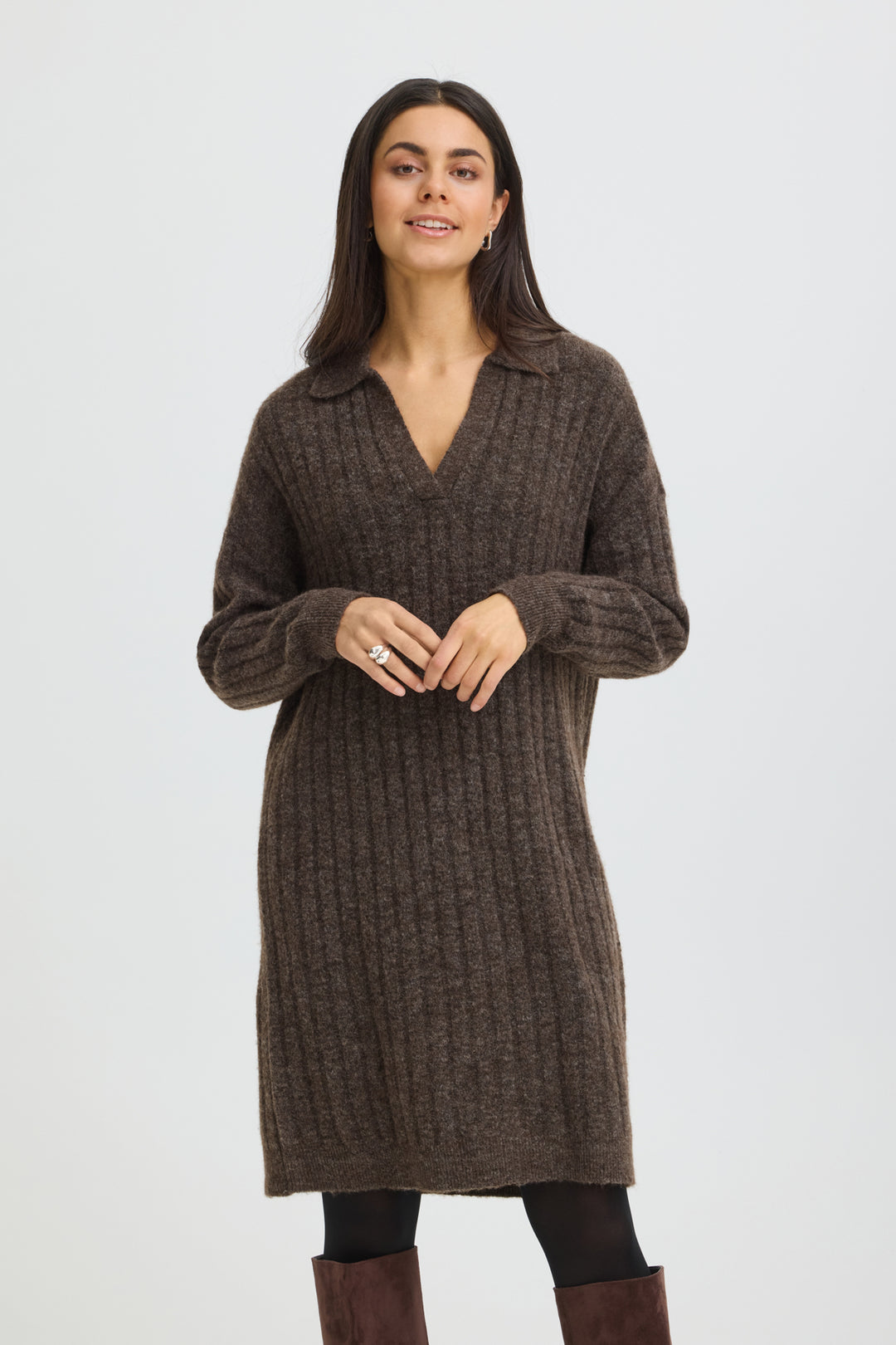 Sanny Knit Sweater Dress