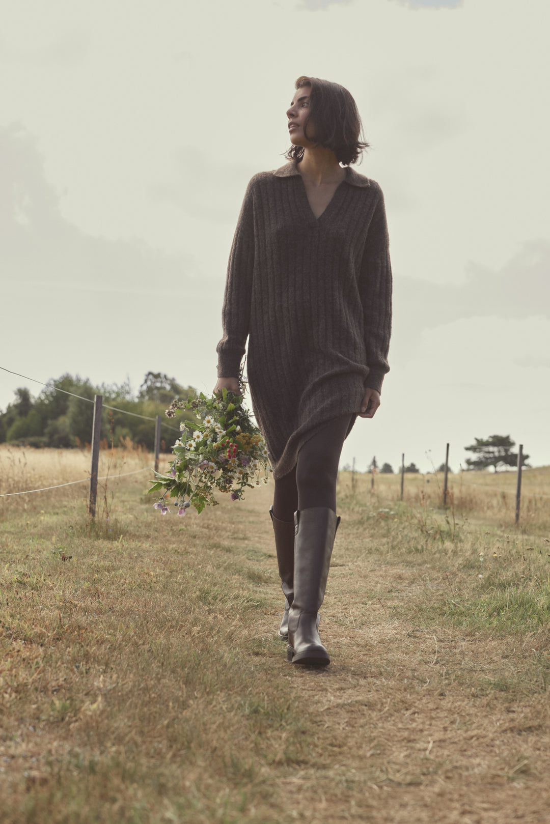 Sanny Knit Sweater Dress