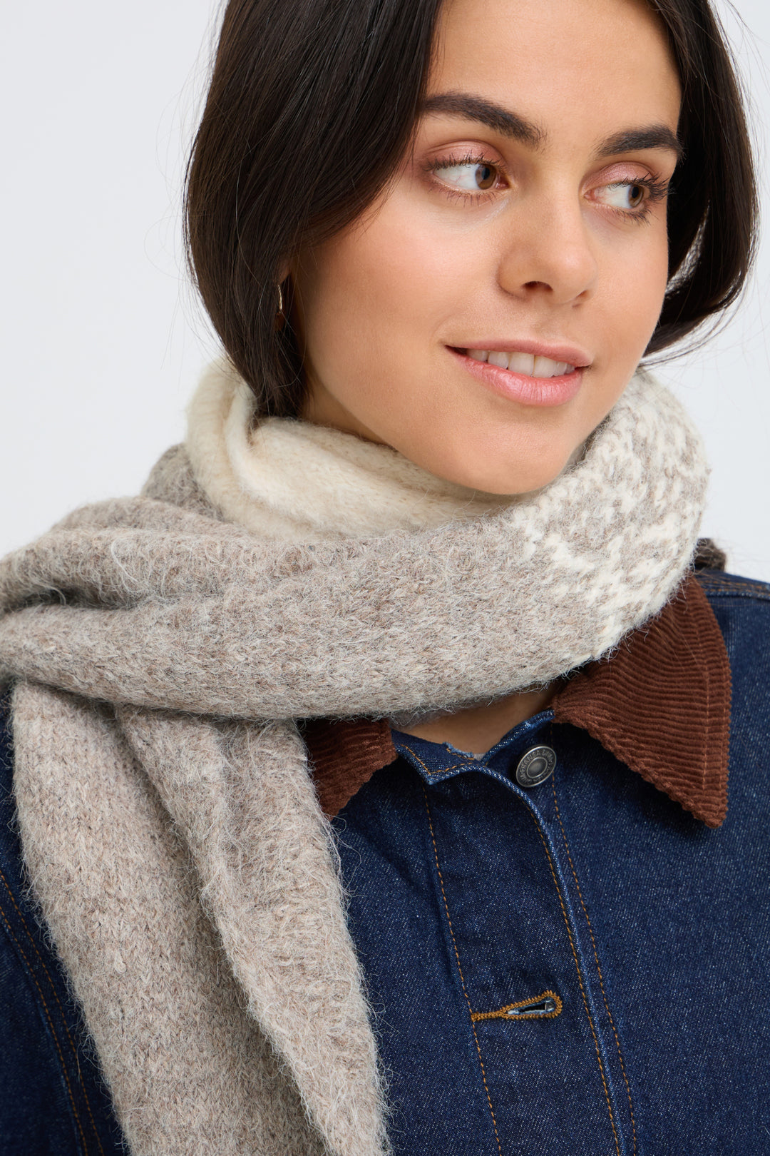 Tye Knit Scarf