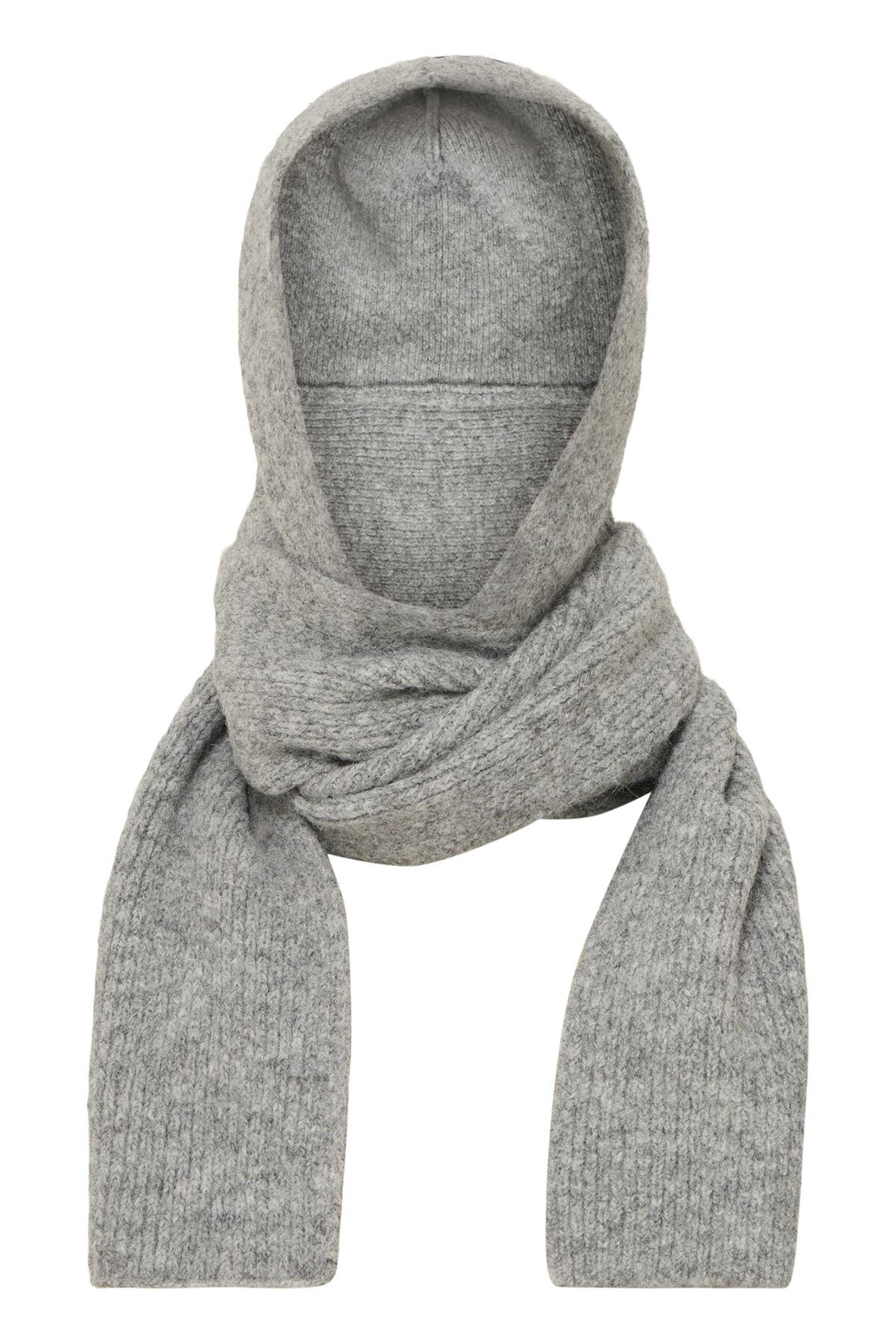 Vasha Knit Hooded Scarf