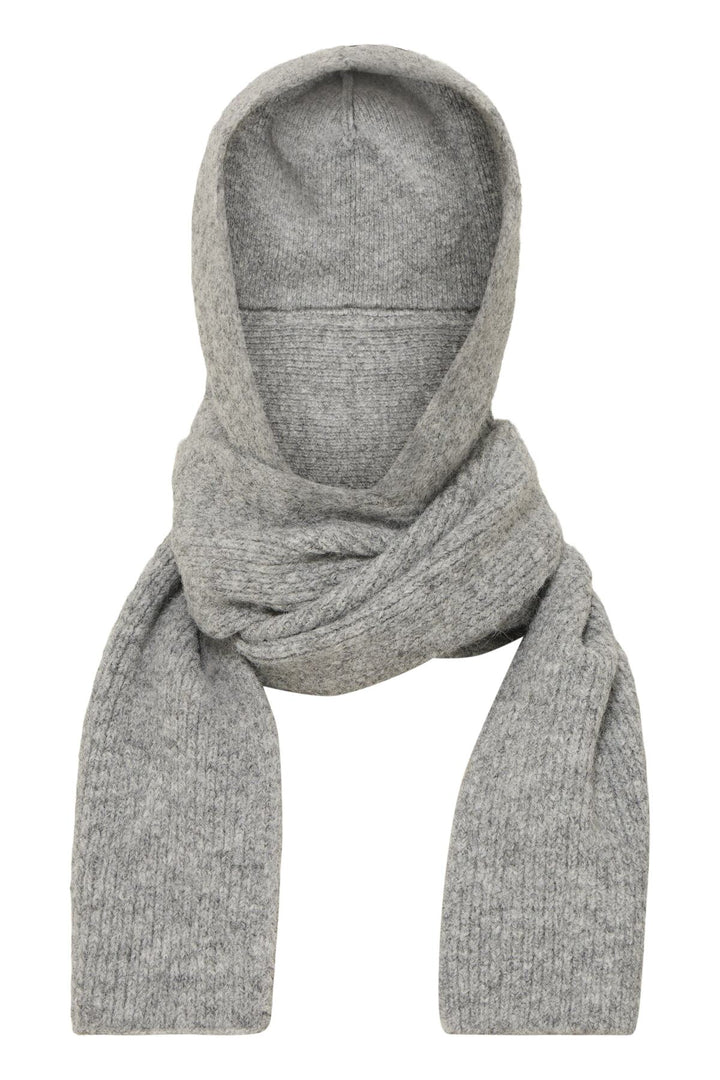 Vasha Knit Hooded Scarf
