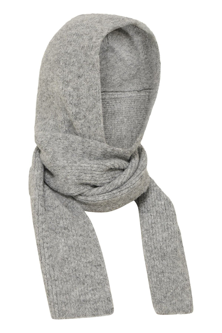 Vasha Knit Hooded Scarf