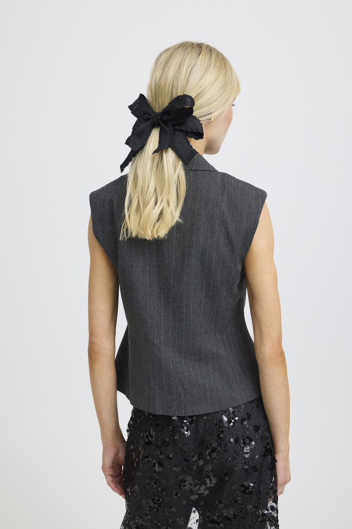 Virielle Black Ribbon Bow Hair Accessory