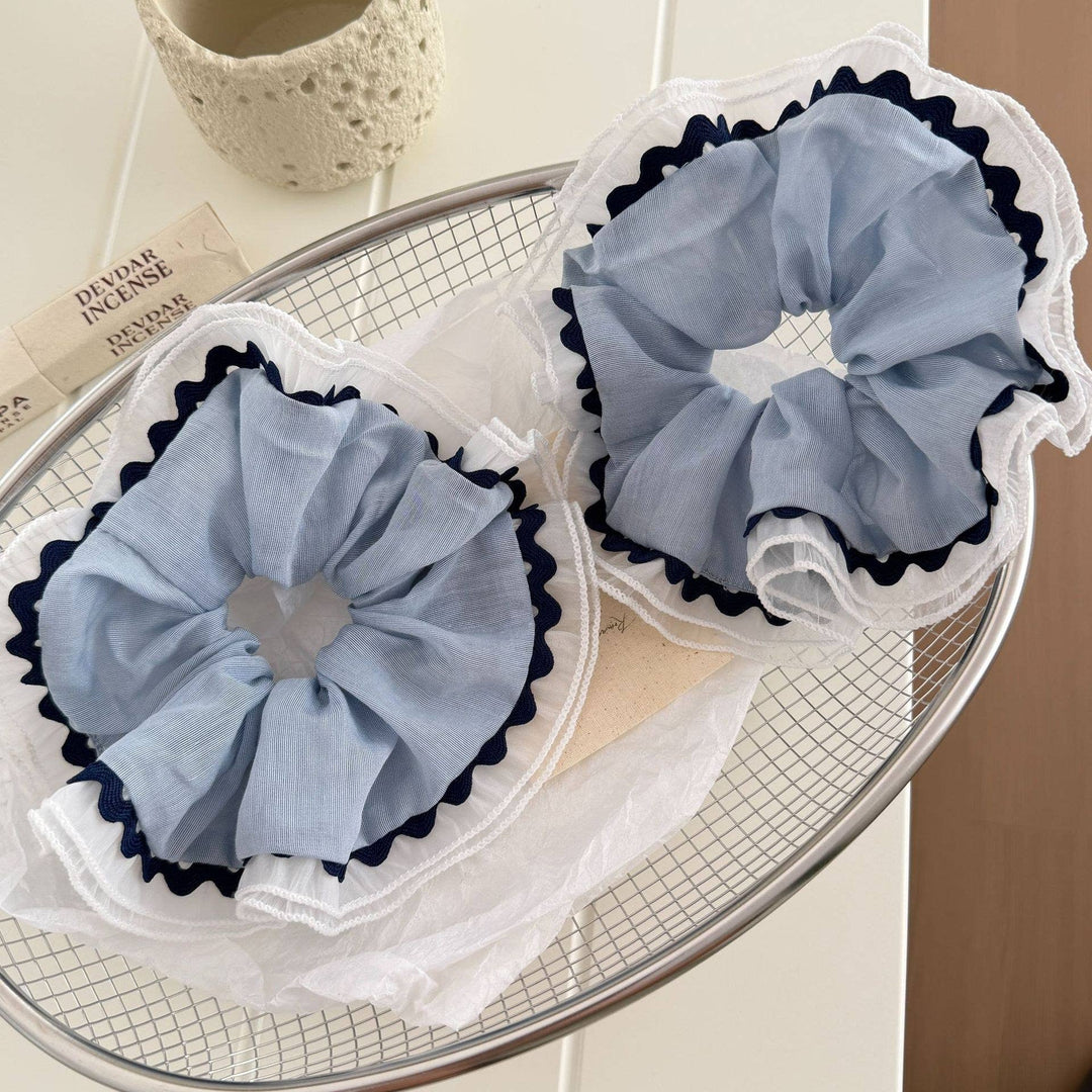Something Blue Hair Scrunchie