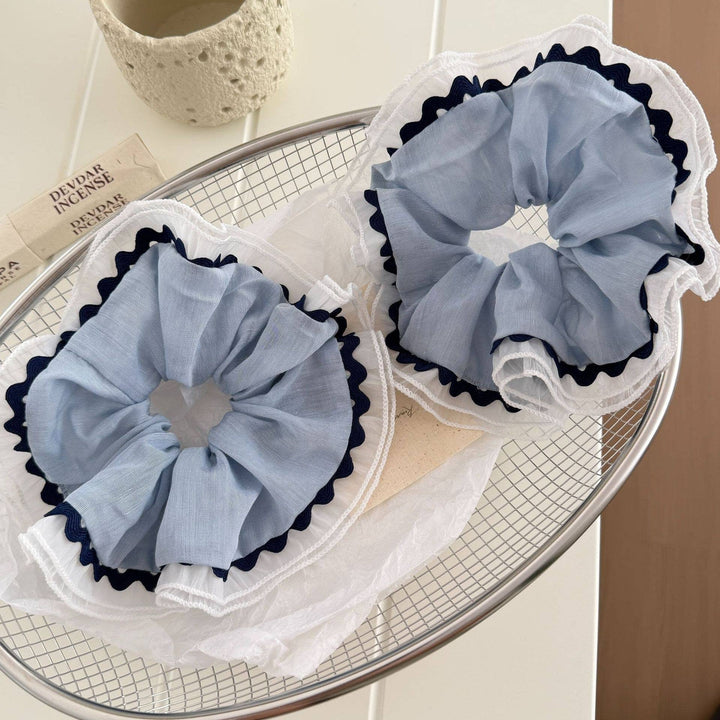 Something Blue Hair Scrunchie