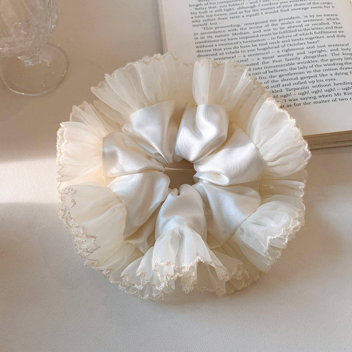 Peony Petal Hair Scrunchie
