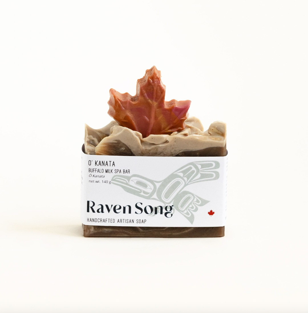 Luxury artisan soap premium natural ingredients hand crafted maple leaf 