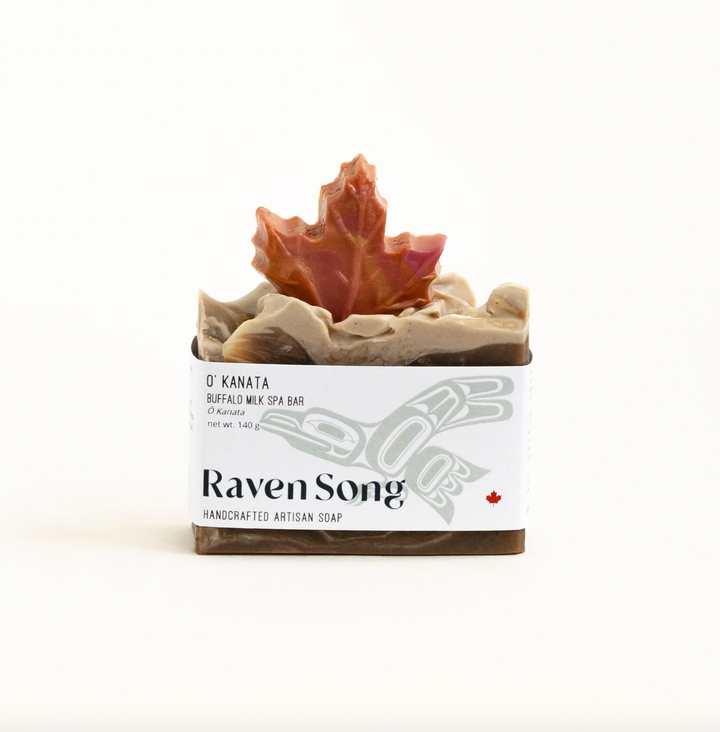 Luxury artisan soap premium natural ingredients hand crafted maple leaf 