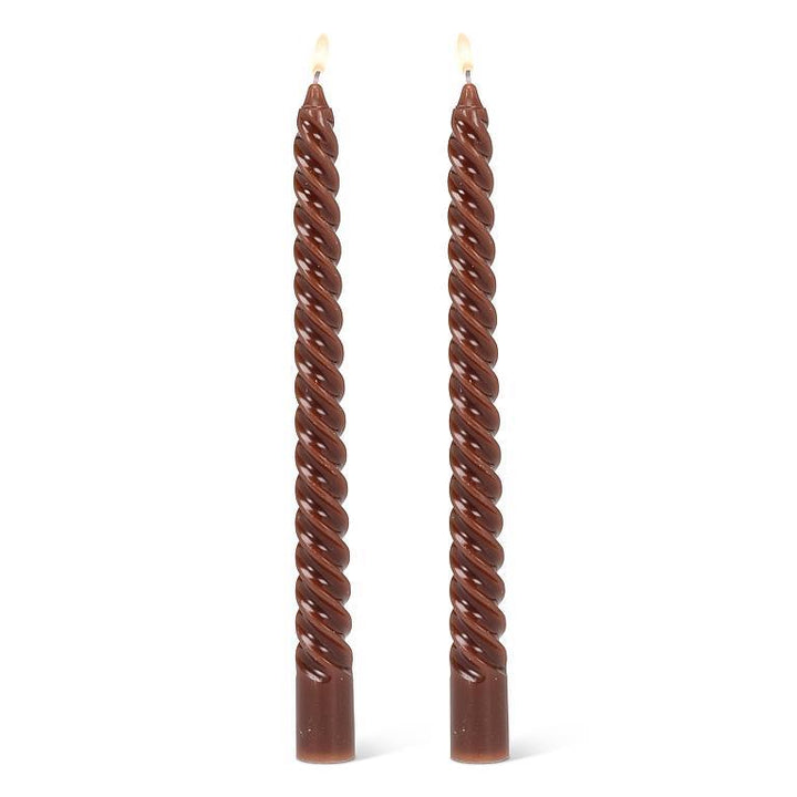 Spiral Taper Candle Set