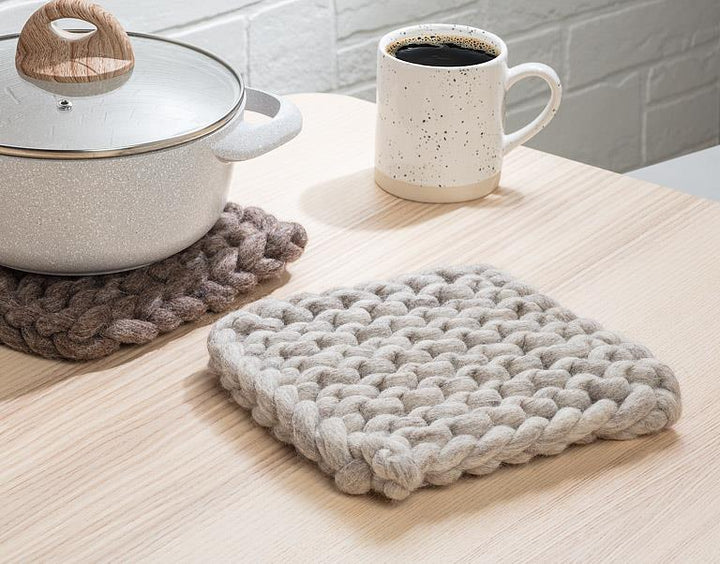 Knitted Wool Trivet