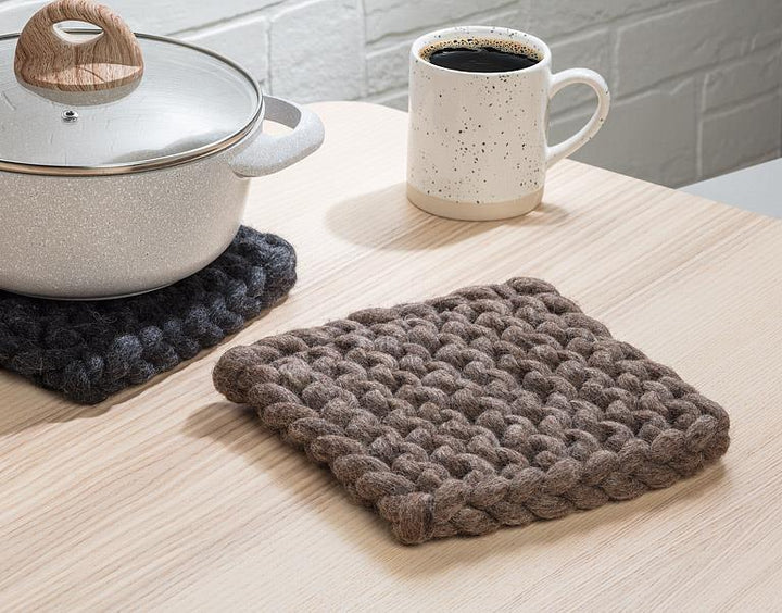 Knitted Wool Trivet