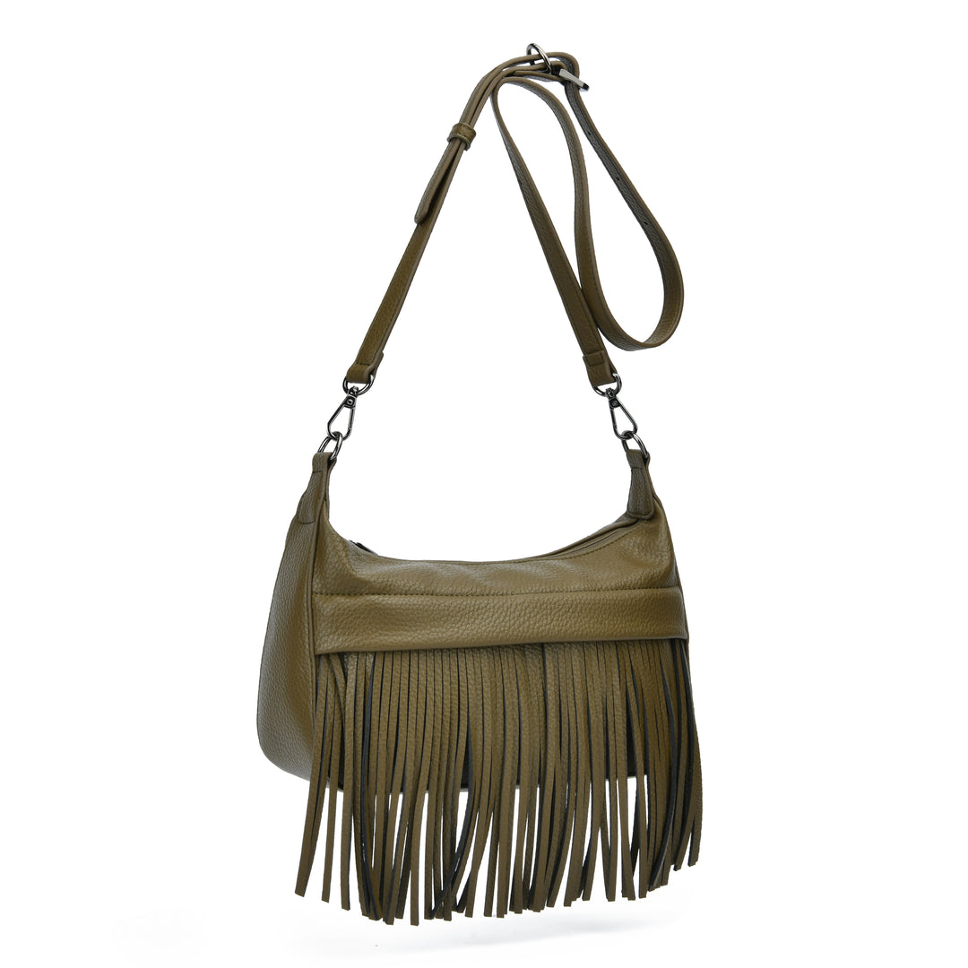 Oui Fringe Crossbody Bag
