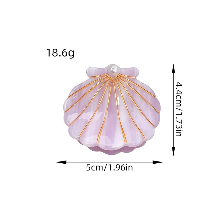 Small Shell Hair Claw Clip