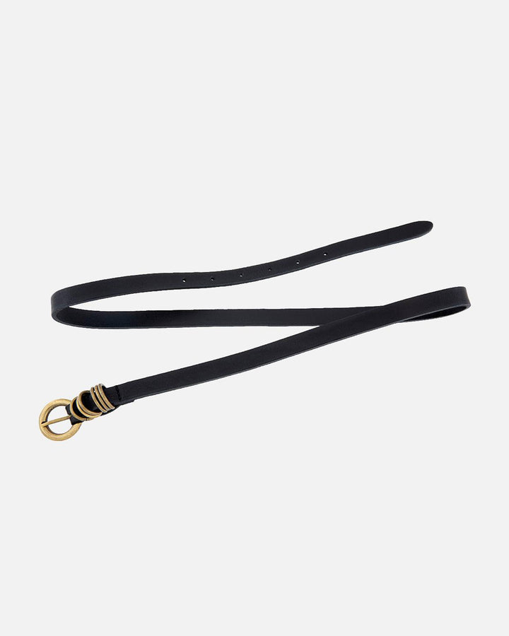Alie Skinny Leather Belt