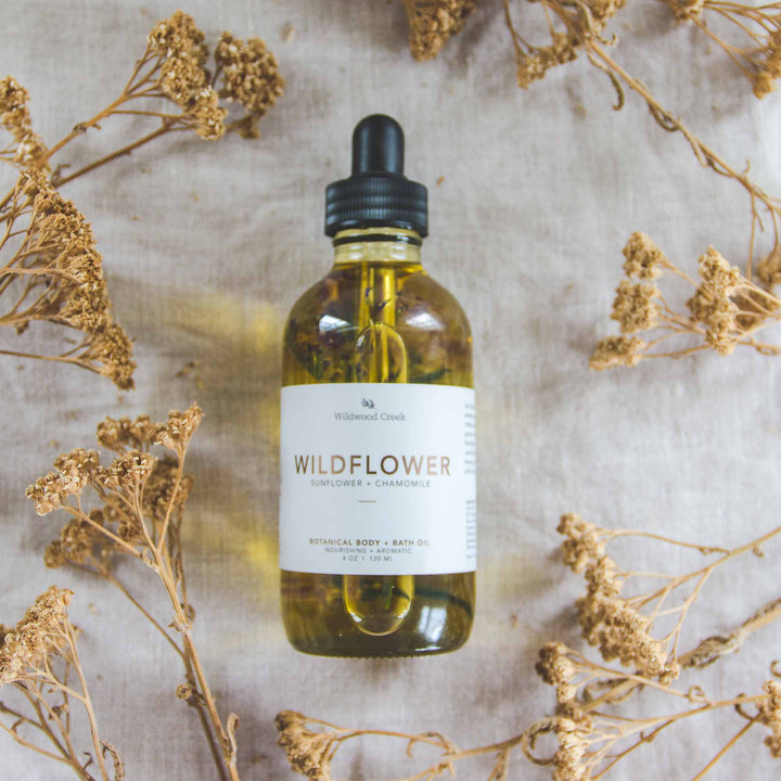 Wildflower Nourishing Body + Bath Oil