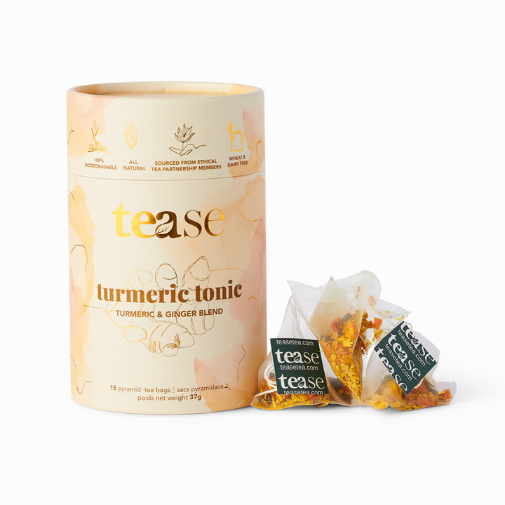 Turmeric Tonic-  Ginger Adaptogen + Superfood Tea Blend