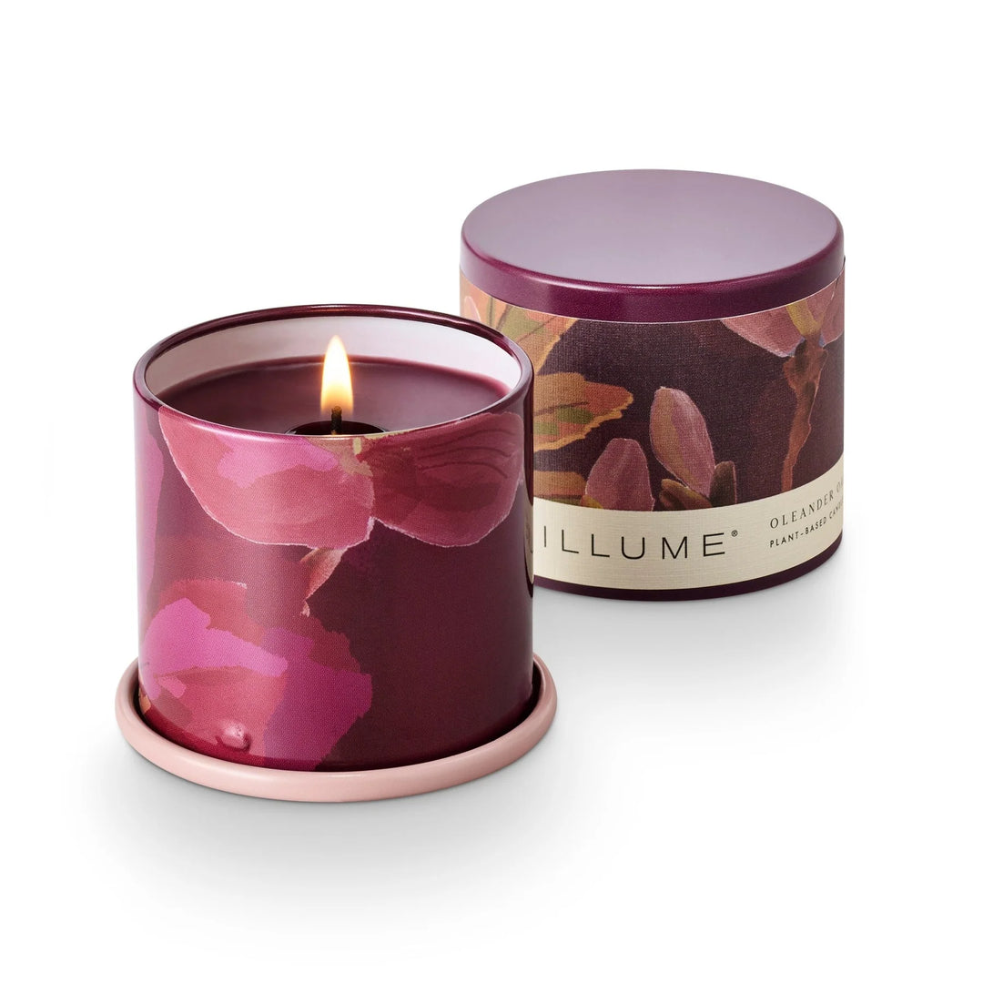 Oleander Oak Tin Candle