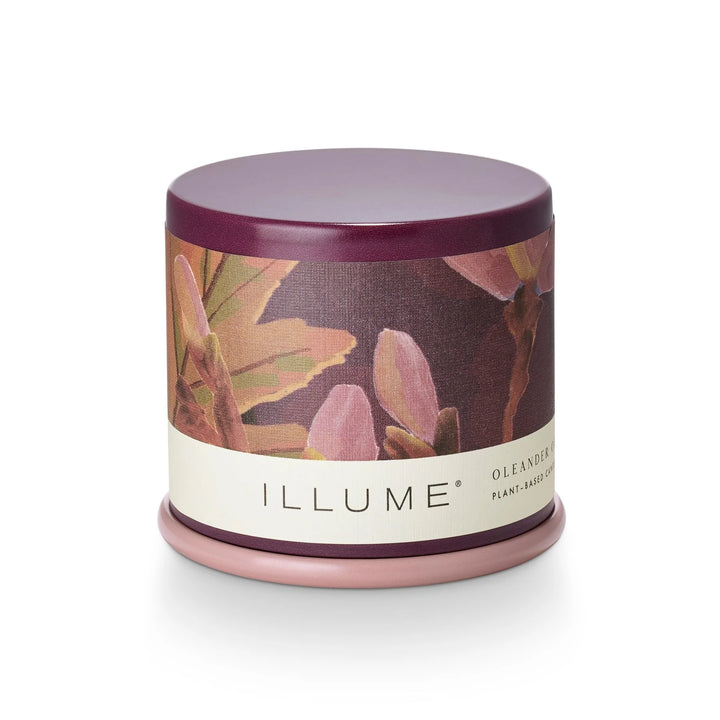 Oleander Oak Tin Candle
